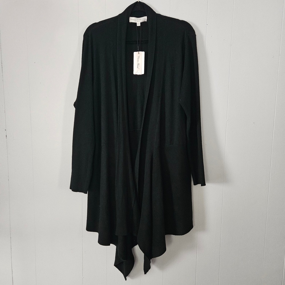 Women‎ 2X Cardigan Sweater Open Front Knit Casual Layer Travel